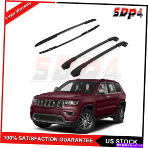 [tLA [tbNTCh[NXo[LALbg15-20W[vlQ[hו4PCS Roof Racks Side Rails Cross Bar Carrier Kit For 15-20 Jeep Renegade Luggage 4Pcs
