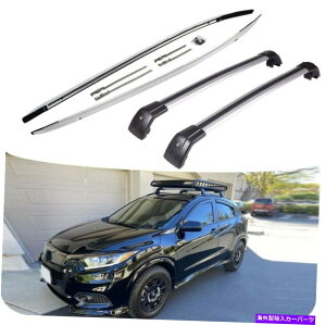 [tLA 4PCS[t[bNNXo[NXo[tBbgz_2016-2021 VEZEL HRV HR-V 4Pcs Roof Rail Rack Cross Bars Crossbars Fits for Honda 2016-2021 Vezel HRV HR-V
