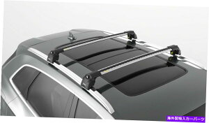 [tLA ^[gGAV2[tbNAz_CR-V MK2 2002-2006̃NXo[Vo[J[ Turtle Air V2 Roof Rack, Cross Bar Silver Color for Honda CR-V MK2 2002-2006