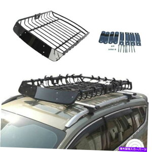[tLA jo[T[tbNoXPbgJ[gbNוLAݕz_[gxXg[W Universal Roof Rack Basket Car Truck Luggage Carrier Cargo Holder Travel Storage
