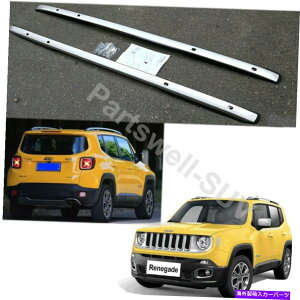 [tLA W[vlQ[h2015-2021[t[[tbNTCh[o[ɓK2PC 2pcs Fit for Jeep Renegade 2015-2021 roof rails Roof Rack Side Rail Bars