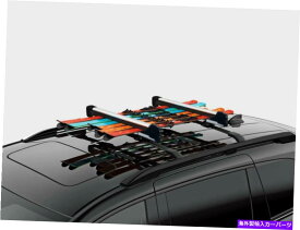 ルーフキャリア Brightlines Side Rails Crossbars＆Ski Rack Honda Odyssey 11-17と互換性 BRIGHTLINES Side Rails Crossbars & Ski Rack Compatible with Honda Odyssey 11-17