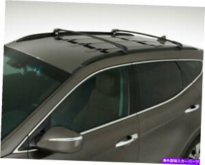 [tLA 2013-2018q_CT^tFNXo[| OEMp[c| [pm}] 2013-2018 Hyundai Santa Fe Cross Bars | OEM Parts | [PANORAMIC ROOF]
