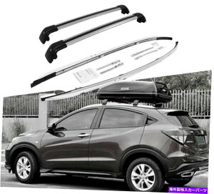 [tLA 4PCS[t[bNNXo[NXo[Honda Vezel HRV HR-V 2016-2021ɓKĂ܂ 4Pcs Roof Rail Rack Cross Bars Crossbars Fit for Honda Vezel HRV HR-V 2016-2021