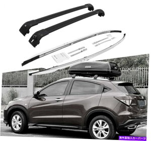[tLA 4PCS[t[bNNXo[NXo[Honda Vezel HRV HR-V 2016-2021ɓKĂ܂ 4Pcs Roof Rail Rack Cross Bars Crossbars Fit for Honda Vezel HRV HR-V 2016-2021