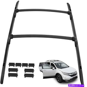 [tLA z_CRV CR-V 2017-2020[t[4PCSubNp̃A~jE[tbNo[tBbg Aluminum Roof rack bar fits for Honda CRV CR-V 2017-2020 roof rails 4PCS black