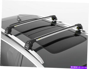 [tLA ^[gVo[GAV2[t[bN~jJg[}pNXo[R60 2010-2016 Turtle Silver Air V2 Roof Rail Racks Cross Bar for Mini Countryman R60 2010-2016