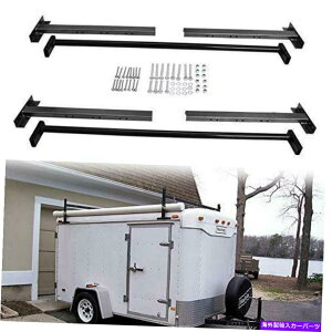 [tLA Nixface\ȃ[t͂bNg[[ɓKogbN NIXFACE Adjustable Roof Ladder Racks Fit for Trailers Vans Trucks
