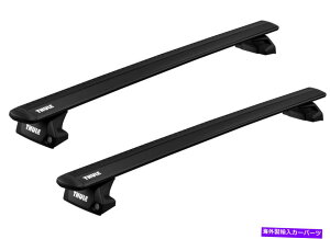 [tLA Thule Roof Rack EVO 7105 7113B 5181g^vEX̃A~jESW4-2008 Thule Roof Rack Evo 7105 7113B 5181 Aluminium Sw for Toyota Prius 2004-2008