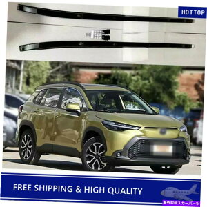 ���[�t�L�����A 2PCS���[�t���[�����b�N�T�C�h���[���o�[�ݕ��̓g���^�J���[���N���X2020-2023�ɓK�����܂� 2Pcs Roof Rail Racks Side Rail Bar Cargo Fits for Toyota Corolla Cross 2020-2023