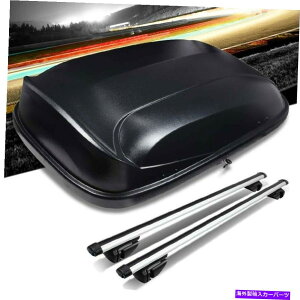 [tLA ԗp̃jo[TubNA~jE/ABSvX`bN[t{bNX120 cm̉ Universal Black Aluminum/ABS Plastic Roof Box For Vehicles 120 cm wide roof