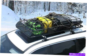 [tLA jo[T[tbNJ[SJ[gbvוLAoXPbgsSUVz_[HD Universal Roof Rack Cargo Car Top Luggage Carrier Basket Traveling SUV Holder HD