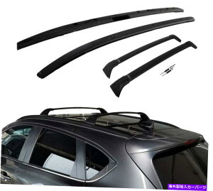 [tLA }c_CX-5 CX5 2017-2021[t[bNz_[NXo[NXo[ɍ4PCS 4Pcs Fits for Mazda CX-5 CX5 2017-2021 Roof Rail Racks Holder Cross Bar Crossbar