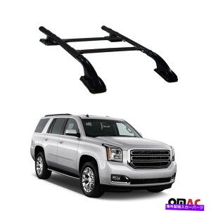 [tLA GMCLjĨgbv[tbN2015-2022TCh[o[NXo[ubN Top Roof Rack for GMC Canyon 2015-2022 Side Rails Bars Cross Bar Black