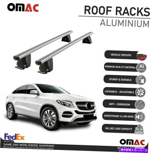 [tLA MB GLENXN[y2016-2018̌Œ_NXo[[tbNLA[ Fixed Point Cross Bar Roof Rack Carrier Rail For MB GLE Class Coupe 2016-2018