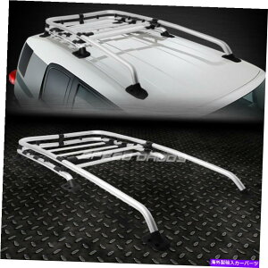 [tLA 07-14 FJN[U[Vo[A~jEOEX^C[tbNݕוLA FOR 07-14 FJ CRUISER SILVER ALUMINUM OE STYLE ROOF RACK CARGO LUGGAGE CARRIER