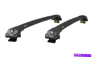 [tLA ^[gubNGAv1[tbNtH[hW[̂߂̃NXo[2011-2015 Turtle Black Air V1 Roof Racks Cross Bar for Ford Ranger T6 2011-2015