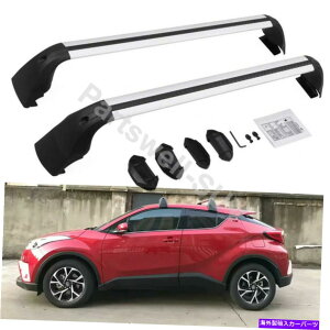 [tLA 2PCSbN\ȃ[tbNNXo[NXo[bNg^C-HR CHR 2018+ 2Pcs Lockable Roof Rack Cross Bars Crossbar Rack Fits for Toyota C-HR CHR 2018+