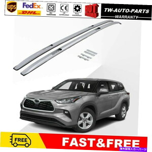 [tLA TCh[o[[t[bN̓g^nC_[N[K[2020 2021 2022ɓK܂ Side Rail Bar Roof Rail Rack Fits for Toyota Highlander Kluger 2020 2021 2022