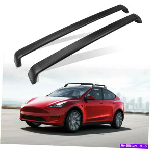 [tLA 2PCS[t[bNNXo[NXo[2020 2021 2022eXfY 2Pcs Roof Rail Racks Cross Bars Crossbars Fits for 2020 2021 2022 Tesla Model Y