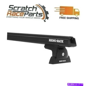 [tLA JA9116 RHINObNwr[f[eBRLT600[tbNVXeubN16-21^R} JA9116 Rhino Rack Heavy Duty RLT600 Roof Rack System Black For 16-21 Tacoma