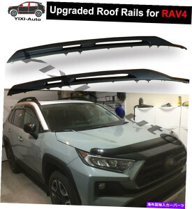 [tLA 2PC RAV4 RAV-4 2019 20 21 22AbvO[h[t[[tbNTCh[o[ 2pc Fit for RAV4 RAV-4 2019 20 21 22 Upgraded Roof Rails Roof Rack Side Rail Bar