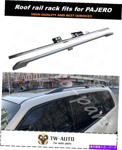 [tLA [tbN[וLÁAOHpWFNXo[z_[ɓK܂ Roof Rack Rail Luggage Carrier Fits for Mitsubishi PAJERO Crossbar holder