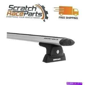 [tLA JA9113 RHINObNVortex RLT600[tbNVXeVo[16-21^R} JA9113 Rhino Rack Vortex RLT600 Roof Rack System Silver For 16-21 Tacoma