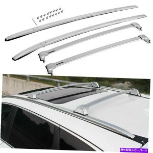 [tLA 4PCSNXo[NXTCh[[t[o[z_CRV CR-V 2017-2021ɃtBbg 4pcs crossbar cross side rail roof rail bar Fit for Honda CRV CR-V 2017-2021