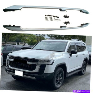 [tLA g^hN[U[LC300 2021 2022Vo[[t[o[pA~jE[tbN Aluminum Roof Rack for Toyota Land Cruiser LC300 2021 2022 Silver Roof Rail Bars