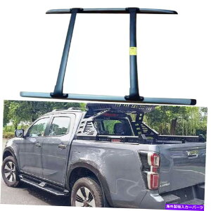 [tLA 4pcsɓKĂ̂isuzu d-max dmax 2020 2021 2022[t[bNNXo[NXo[ 4Pcs Fit for ISUZU D-MAX DMAX 2020 2021 2022 Roof Rail Rack Crossbars Cross Bars
