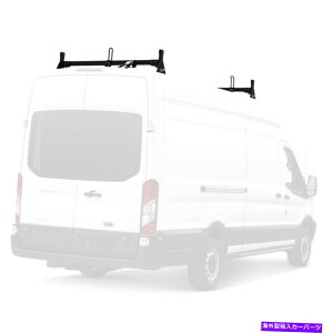 ���[�t�L�����A Vantech Black H1 2 Bar Aluminum Ladder���[�t���b�N�t�H�[�h�g�����W�b�g�J�[�S2015-�I�� Vantech Black H1 2 Bar Aluminum Ladder Roof Rack for Ford Transit Cargo 2015-On�y���s�A���i�z