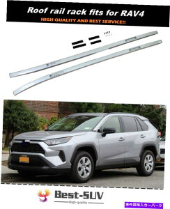 [tLA 2PCS[tbN[LANXo[NXo[LARAV4 2019-2021̃tBbg 2PCS Roof Rack Rail Carrier Crossbar Cross bar Carrier Fits for RAV4 2019-2021