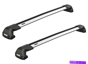 [tLA gD[[tוbNGbW7207 7215 7216 7005AEfBQ7 2015-̃A~jESI- Thule Roof Luggage Rack Edge 7207 7215 7216 7005 Aluminium Si for Audi Q7 2015-