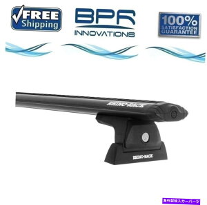 ���[�t�L�����A Rhino Rack Vortex RLT600���[�t���b�N�V�X�e���u���b�N1�o�[�p�̃o�[JA7939 Rhino Rack Vortex RLT600 Roof Rack System Black 1 Bar For Dodge Ram JA7939�y���s�A���i�z