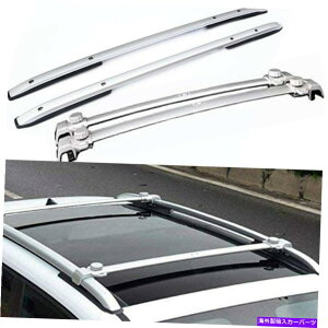 [tLA 4PCSA~jE[t[bNNXo[NXo[W[vlQ[h2015-2020ɓKĂ܂ 4Pcs Aluminum Roof Rail Rack Cross Bar Crossbars Fit for Jeep Renegade 2015-2020