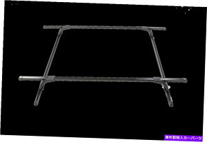 [tLA [tbN180 lbLpVeBLbgBLK 62 "NXo[50"TCh[y[Ntg Roof Rack 180 Lb Capacity Kit BLK 62 " Crossbars & 50 " Side Rails Perrycraft