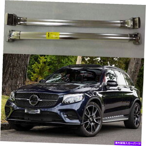 [tLA Benz GLC X253 2016-2020 2pXeX|̃[tbNNXo[NXo[ɓKĂ܂ Fits for Benz GLC X253 2016-2020 2P Stainless Steel Roof Rack Cross Bar Crossbar