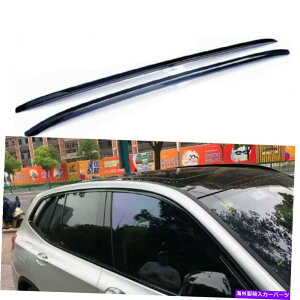 [tLA 2PCSA~jE[t[bNTCh[o[BMW IX3 2020 2021 2022̃tBbg 2Pcs Aluminum Roof Rail Rack Side Rail Bar Fits for BMW IX3 2020 2021 2022