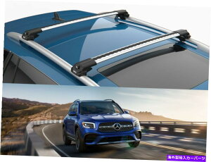 [tLA ZfXGLB SUV 2019-2020-2021-22̃^[gVo[GAV1[tbNNXo[ Turtle Silver Air V1 Roof Racks Cross Bar for Mercedes GLB SUV 2019-2020-2021-22