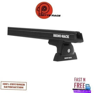 [tLA RhinobNJa9116wr[f[eBRLT600[tbNVXeubN16-21^R} Rhino Rack JA9116 Heavy Duty RLT600 Roof Rack System Black For 16-21 Tacoma