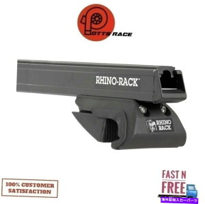 [tLA RhinobNJA0629wr[f[eBCXBubN2o[[tbN1375mm[ou Rhino Rack JA0629 Heavy Duty CXB Black 2 Bar Roof Rack 1375mm Removable