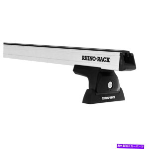 ���[�t�L�����A Rhino-rack y01-130-nt�w�r�[�f���[�e�B�V���o�[�g���b�N���[�t���b�N�V�X�e���Ȃ� Rhino-Rack Y01-130-NT Heavy Duty Silver No Track Roof Rack System�y���s�A���i�z