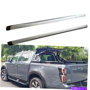 [tLA A~jE[t[bNTCh[o[C\YD-Max DMAX 2020 2021 2022ɓKĂ܂ Aluminum Roof Rail Racks Side Rail Bar Fits for ISUZU D-MAX DMAX 2020 2021 2022