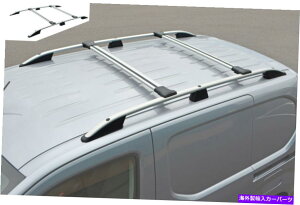 [tLA L1 Citroen Berlingoi2019NɓKA~jE[t[ƃNXo[ Aluminium Roof Rails and Cross Bars Set To Fit L1 Citroen Berlingo (2019