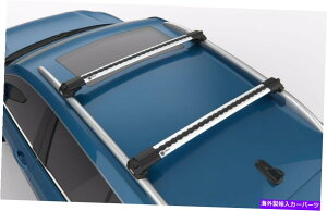 ���[�t�L�����A �^�[�g���V���o�[�G�AV1���[�t���[�����b�N�C���t�B�j�e�BQX50�iJ50�j2014-2017�p�N���X�o�[ Turtle Silver Air V1 Roof Rail Racks Cross Bar for Infiniti QX50 (J50) 2014-2017�y���s�A���i�z