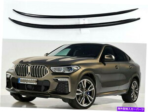 [tLA 2PCSubN[t[[tbNTCh[o[BMW X6 G06 2020-2022ɓK܂ 2pcs Black Roof Rails Roof Racks Side Rail Bars Fits for BMW X6 G06 2020-2022