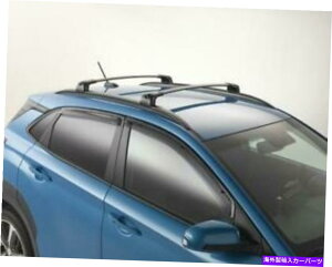ルーフキャリア 2018-2021ヒュンダイコナルーフラックバー * Geniune OEMアクセサリー * J9F21-AC000 2018-2021 Hyundai Kona Roof Rack Bars *Geniune OEM Accessories* J9F21-AC000