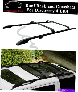 ���[�t�L�����A �����h���[�o�[�f�B�X�J�o���[4 LR4 2010-2016�̃��[�t���[���N���X�o�[�L�����A���b�N�t�B�b�g Roof Rail Crossbars Carrier Rack Fits for Land Rover Discovery 4 LR4 2010-2016�y���s�A���i�z