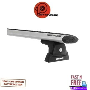 [tLA Rhino Rack Ja9114 Vortex RLT600[tbNVXeVo[16-21^R} Rhino Rack JA9114 Vortex RLT600 Roof Rack System Silver For 16-21 Tacoma
